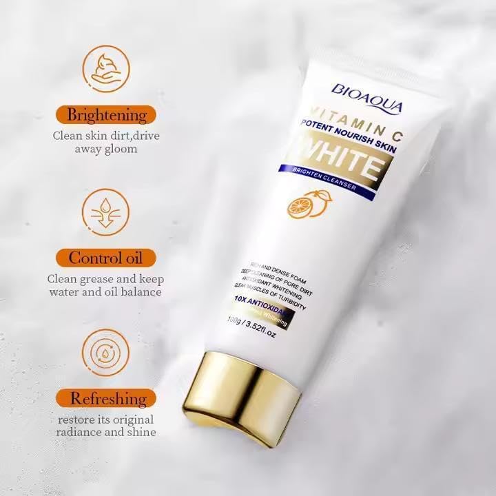 BIOAQUA Vitamin C Brighten Cleanser